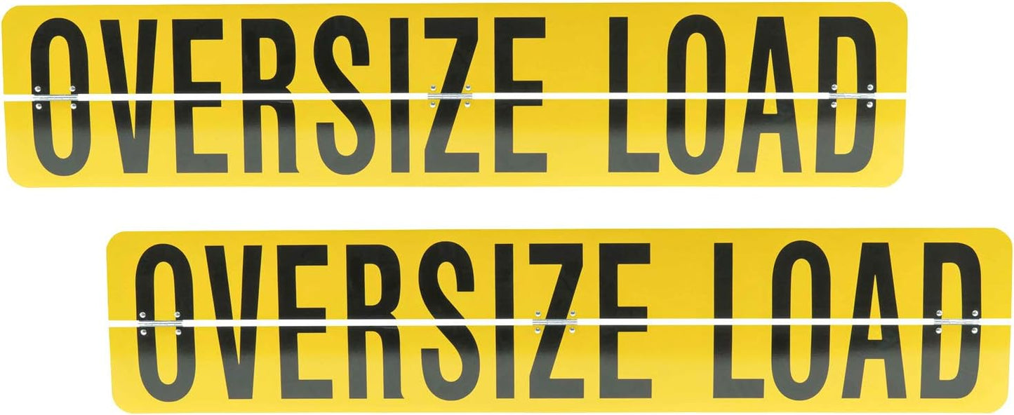 Oversize Load Sign 12in x 60in for Trucks and Trailers