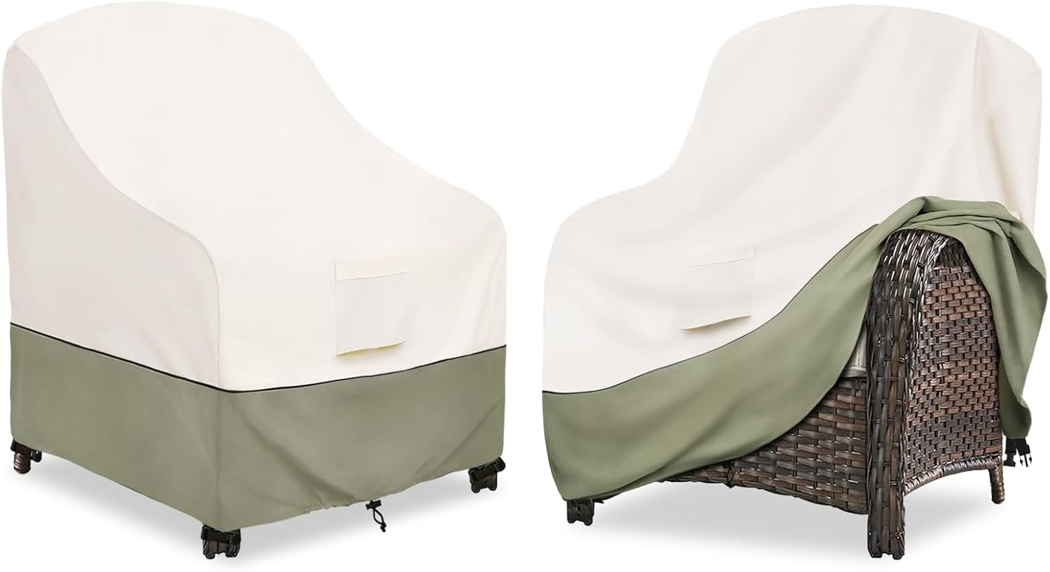 Bitubi Waterproof Patio Chair Covers for Outdoor Furniture