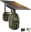 SOLIOM S600 4G LTE Solar Security Camera - Off-Grid 360PTZ