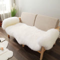 Premium Genuine Fur Sheepskin Rug 2ft x 6ft - Natural Luxury Throw