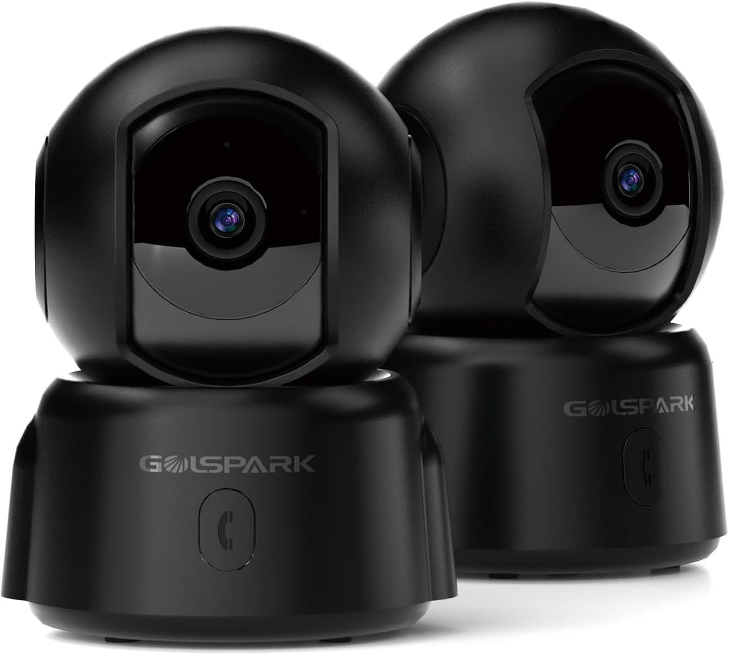 Enhanced Home Security: GOLSPARK 2K Night Vision Cam