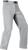 Men's Nylon Stretch Outdoor Cargo Hiking Pants - Quick Dry Waterproof