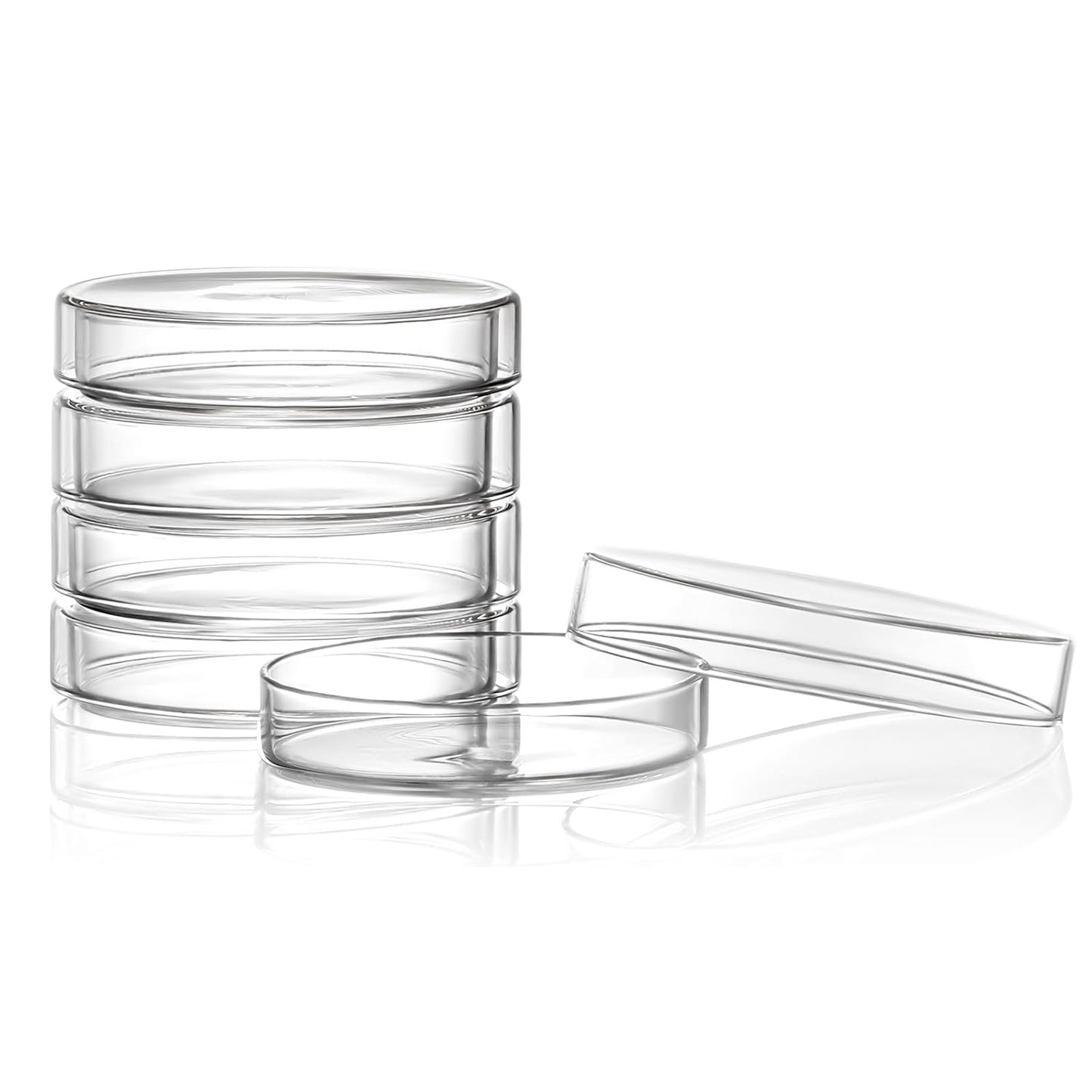 Huanyu 120mm Glass Petri Dish Set for Lab Science Experiments