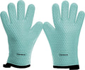 KITCHEN PERFECTION XL Grill Gloves for Men - 12in Heat Proof BBQ Mitts