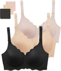 Floral Nursing Bras for Breastfeeding Comfort Seamless Maternity