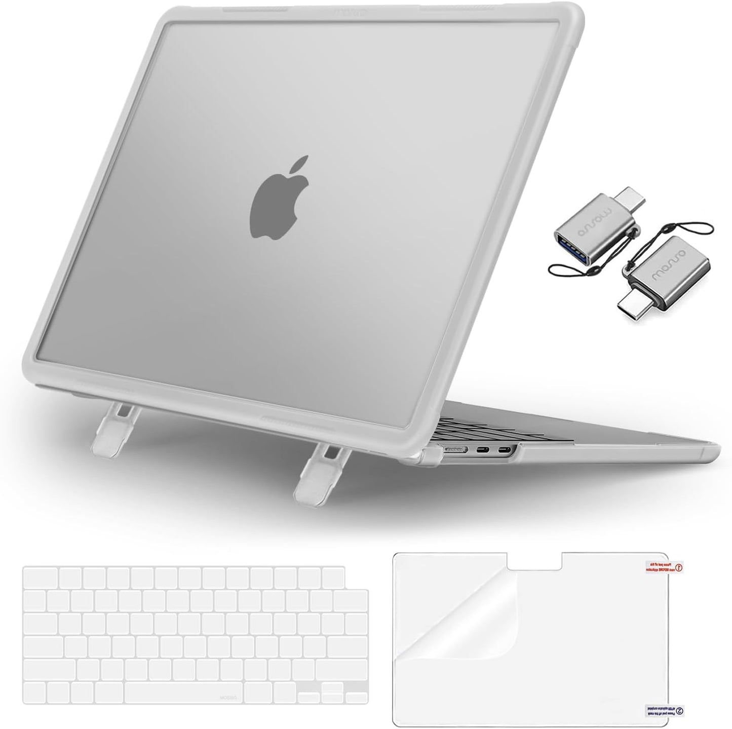 MOSISO MacBook Air 13 inch Case with Kickstand and Accessories