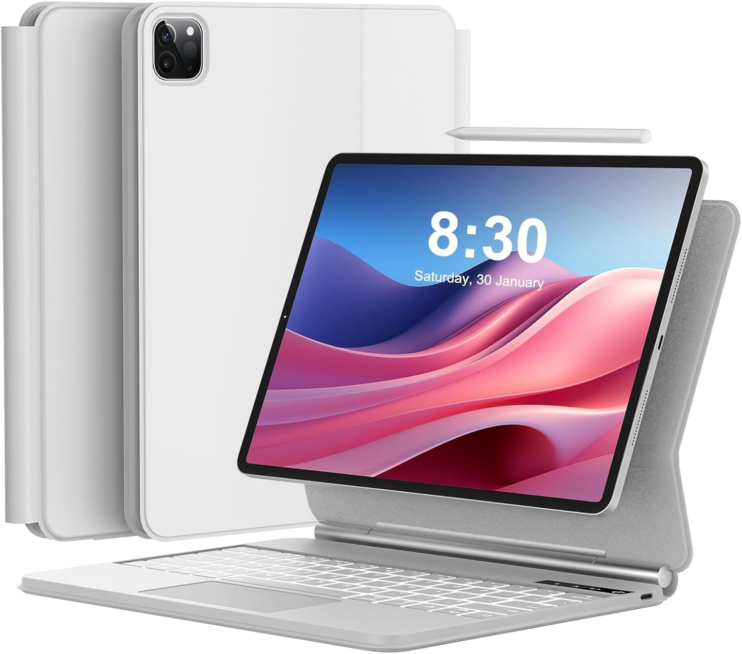 Rainbow Backlit Keyboard Case - iPad Air/Pro