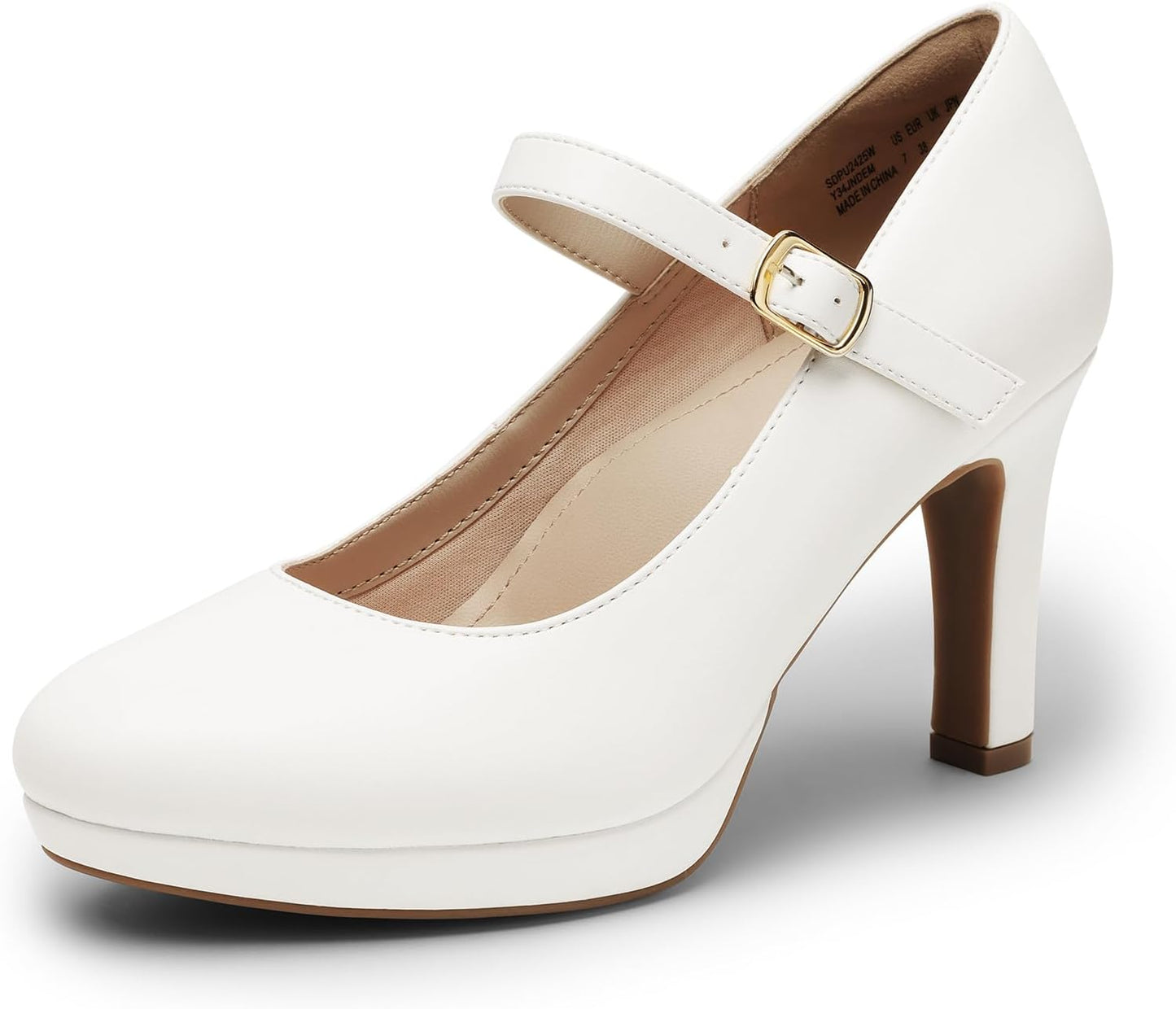 DREAM PAIRS Women's Classic High Heels for All-Day Comfort
