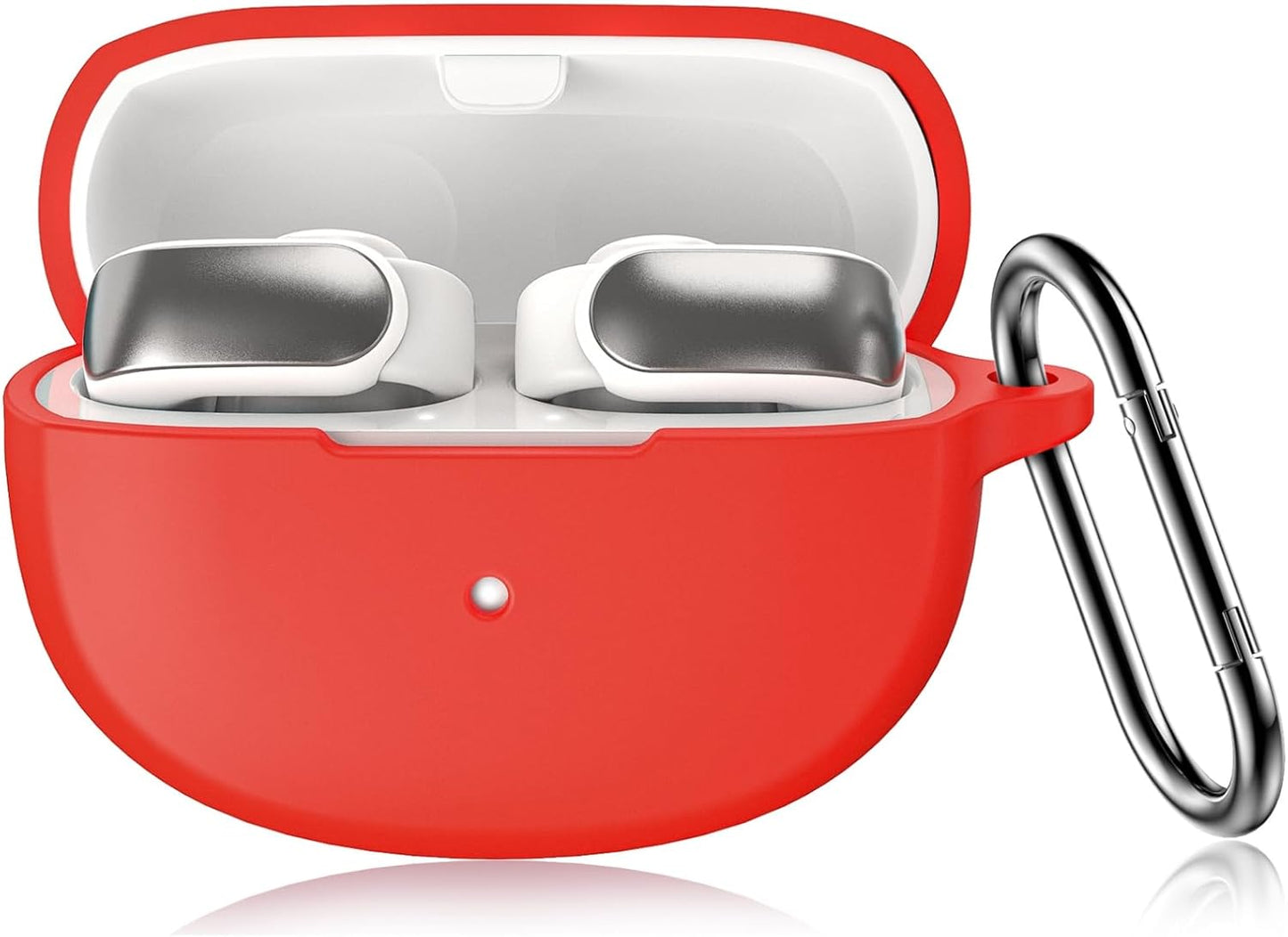 Red Silicone Case for Bose Ultra Earbuds - Shockproof & Stylish