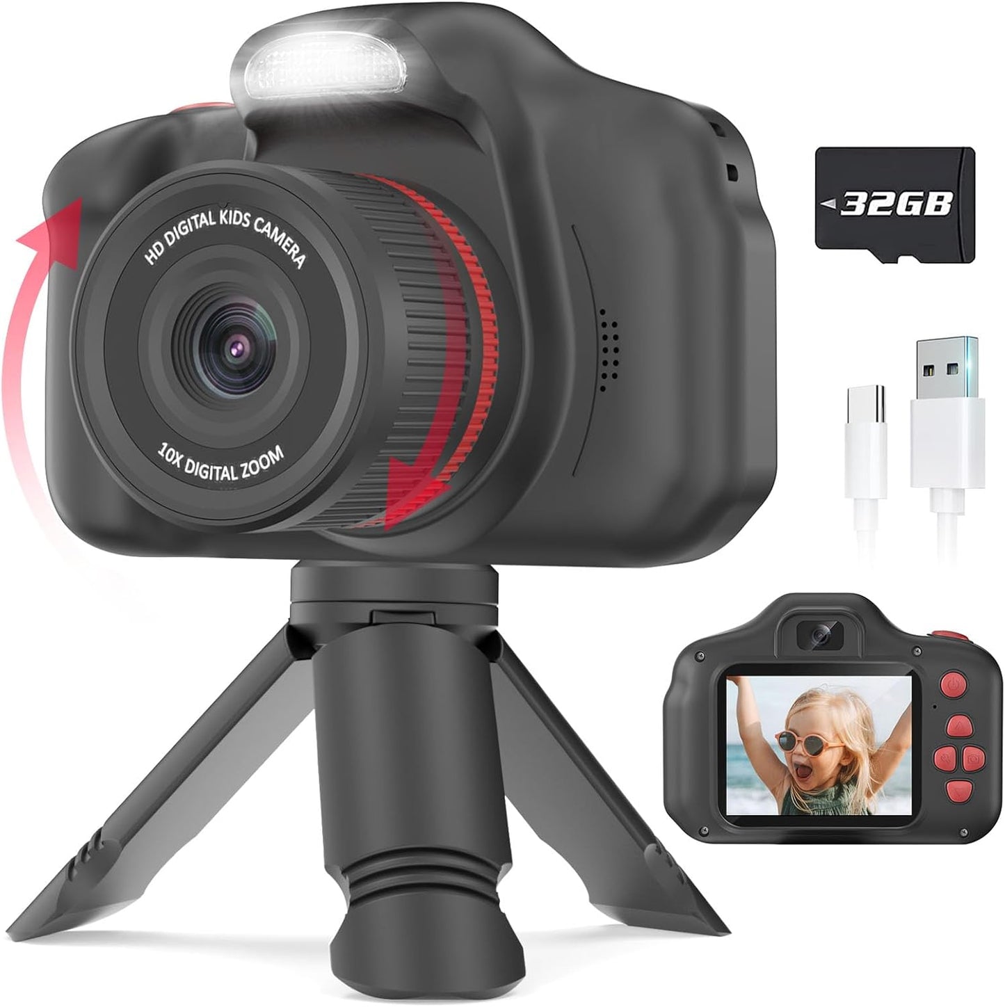 Seckton Kids Selfie Camera: Perfect Gift for Young Explorers 