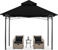 MASTERCANOPY Outdoor Garden Gazebo for Patios - 9x9 Black Shade