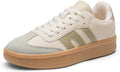 DREAM PAIRS Women's Tennis Sneakers Walking Casual Lace-Up