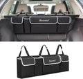 Car Trunk Organizer and Storage - Collapsible 4-Pocket Trunk Caddy