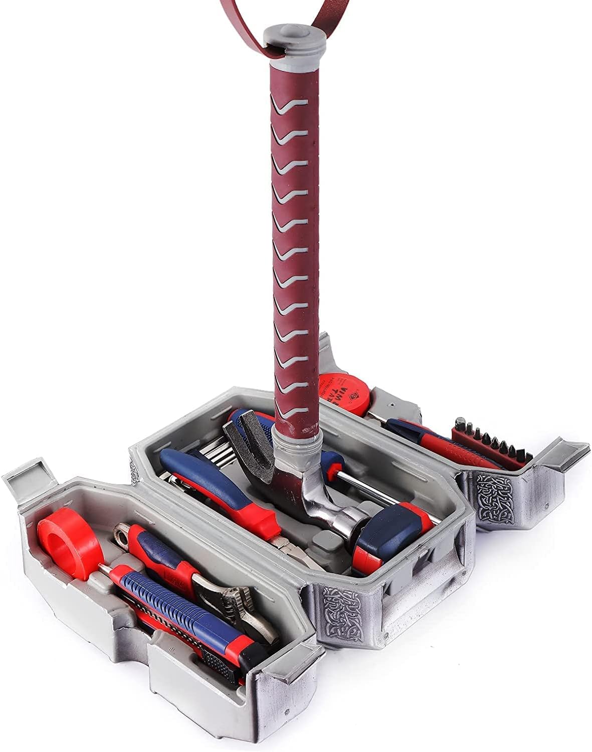 Asijiad Hammer Tool Box: 28 Piece Set for DIY Heroes