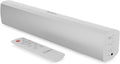 Powerful 50W White Soundbar | Bluetooth | Multiple Connectivity | Gaming, Music, Movies