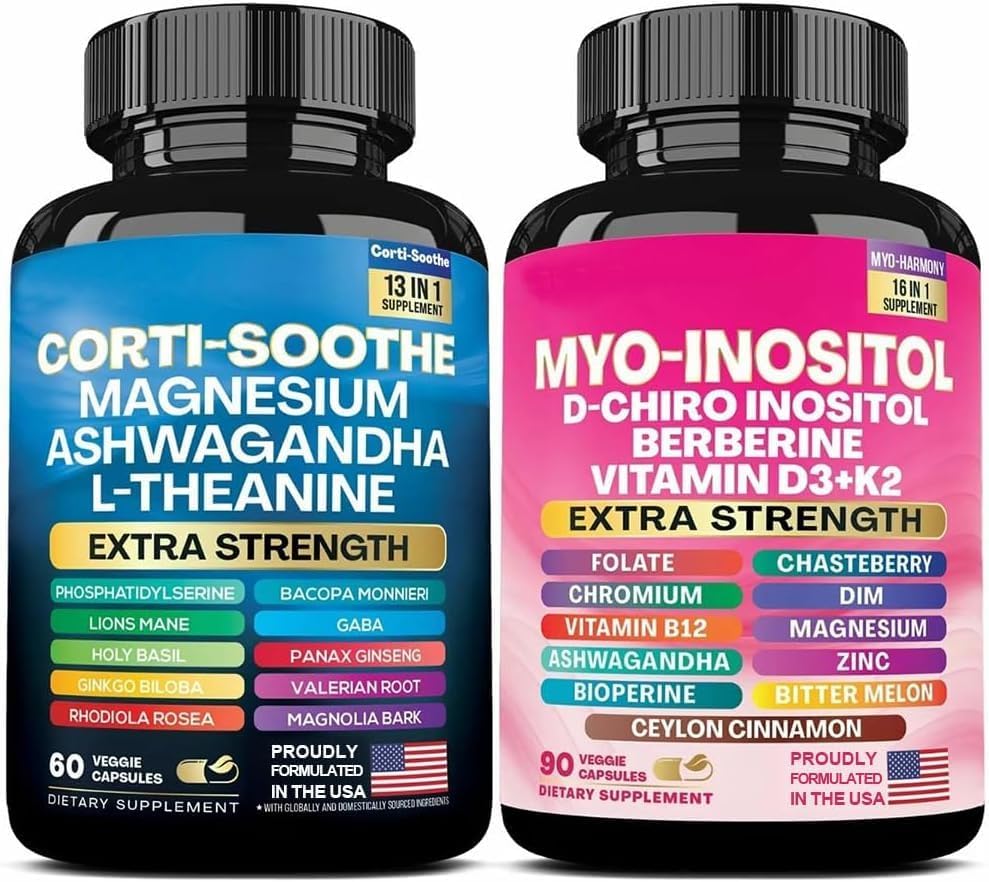 Soothe & Smooth Bundle Multivitamin Combo for Stress Relief
