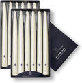 Colonial Candle Unscented Taper Candle 10 in Ivory - Hand Dipped Pack