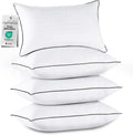 JOLLYVOGUE Pillows Standard Size Set of 4 - Cooling Support and Hotel