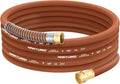 Heavy Duty Garden Hose 5/8 in x 25 ft - No Kink, 650 PSI Performance