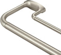 Double Curtain Rods Wrap Around 28-56in - Strong 1in Front Rod