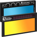Gold Shade 2x4 Auto Darkening Welding Lens with Cool Blue Technology