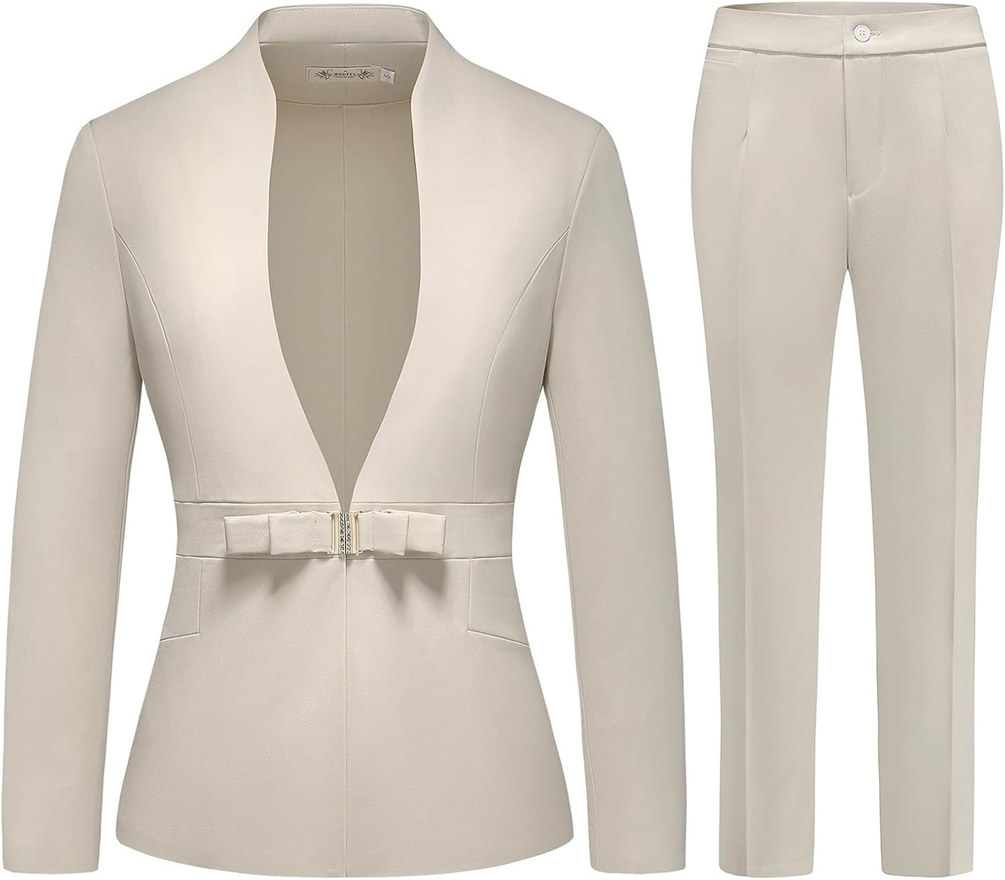 MODFUL Women's Business Pant Suit Set for Office and Work