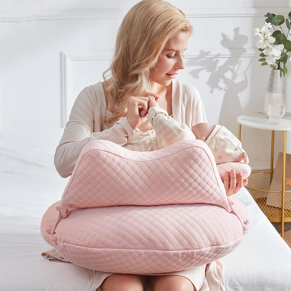 WYXunPlanet Nursing Pillow for Breastfeeding and Bottle Feeding
