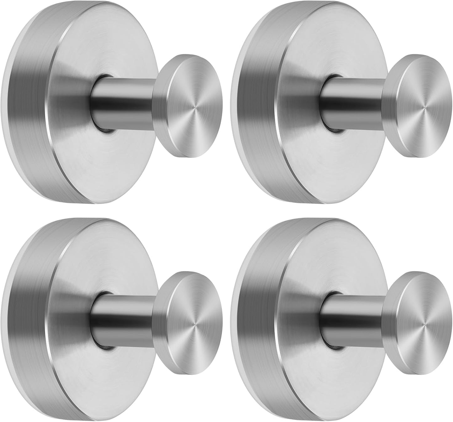11lbs Stainless Steel Shower Hooks 4 Pack