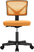 Sweetcrispy Small Office Chair - Ergonomic Low-Back Mesh Comfort