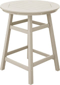 37 Round Patio Bar Table with Umbrella Hole - Perfect for Outdoor Entertaining!