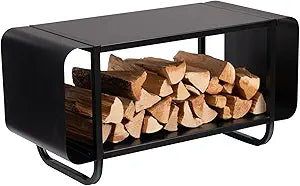 DOEWORKS Indoor Outdoor Firewood Racks for Organized Storage