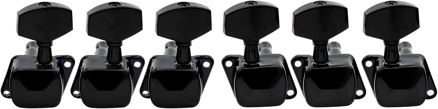 Musiclily Black Tuning Pegs Set for Epic Guitar