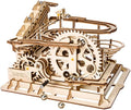 ROKR 3D Wooden Puzzles Marble Run Set - Mechanical Marble Roller