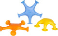 Ubbi Starfish Stretch and Suction Bath Toys - Fun Baby Bath Set