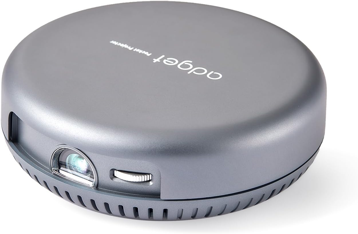 Portable Mini Projector - WiFi, Bluetooth, HD 1080P, Rechargeable Battery