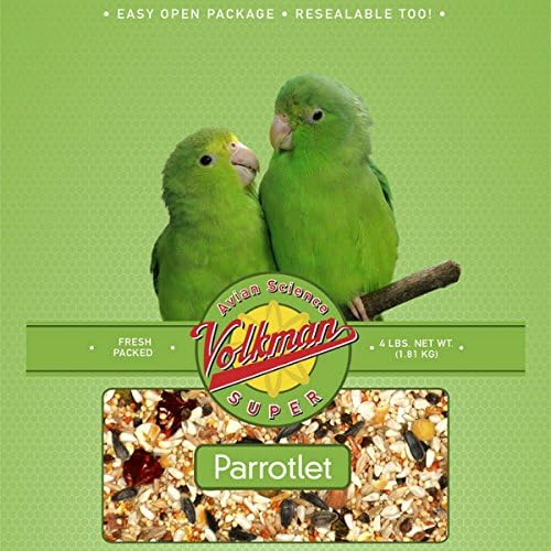 Volkman Avian Science Diet Parrotlet Bird Food for Healthy Birds
