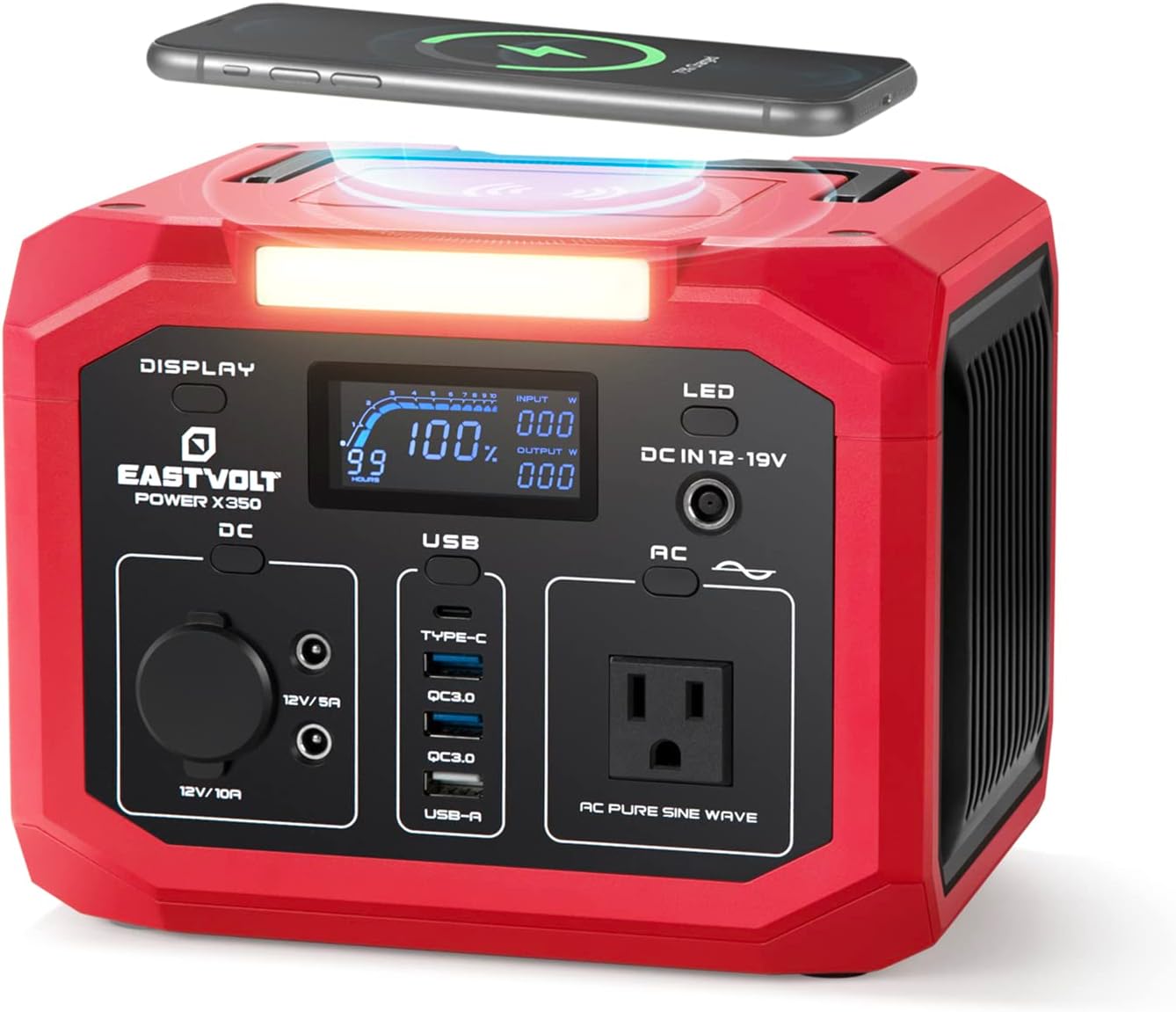 Eastvolt 350W Portable Power Station: Reliable Emergency & Camping Solar Generator