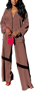 kaimimei Casual 2 Piece Outfit for Women - Comfortable Linen-Inspired