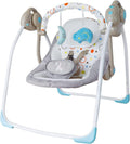 Baby Swing for Newborn to 9 Months - Portable Foldable Electric Swing