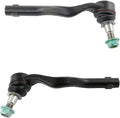 TRQ Front Outer Tie Rod Set Compatible with 2012-2015 Mercedes