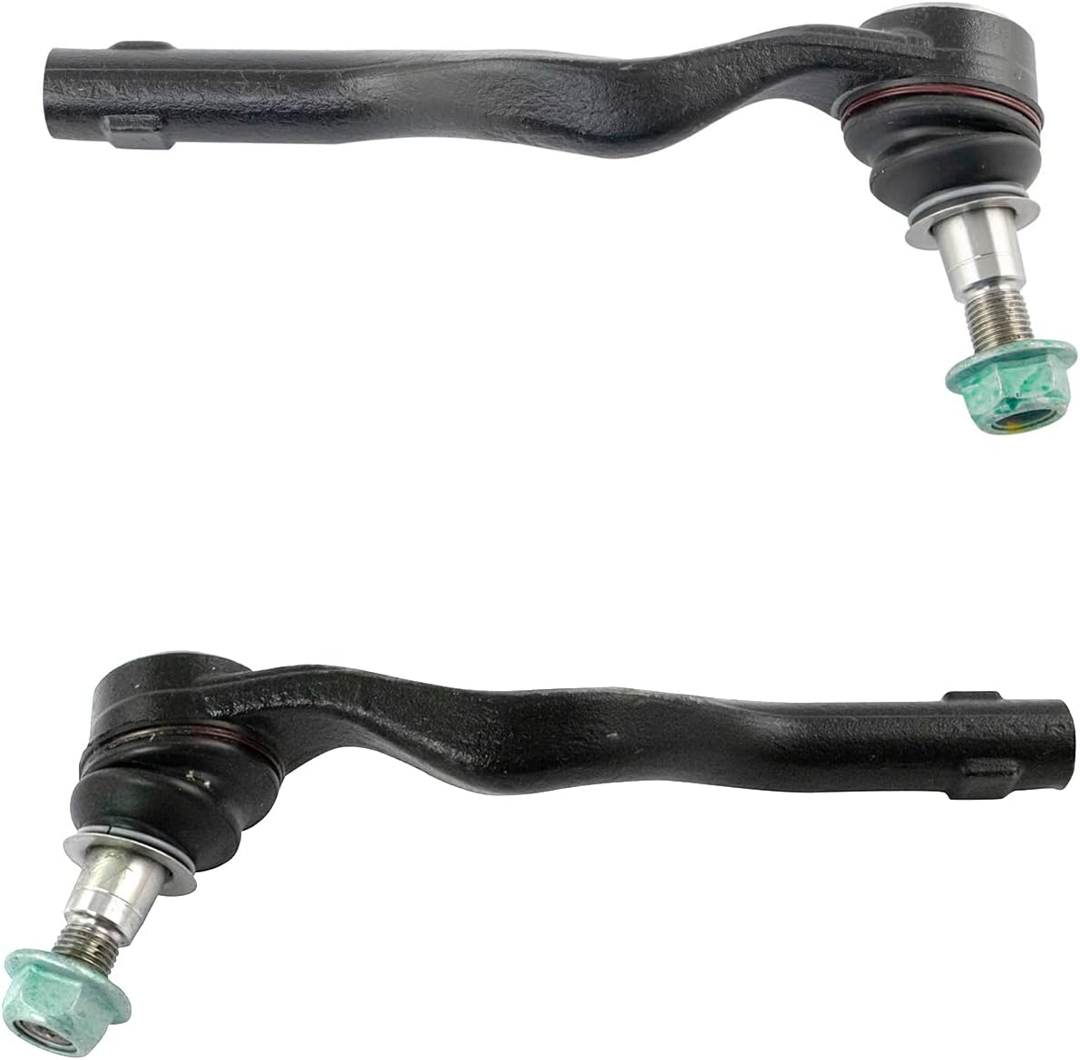 TRQ Front Outer Tie Rod Set for 2012-2015 Mercedes-Benz Models