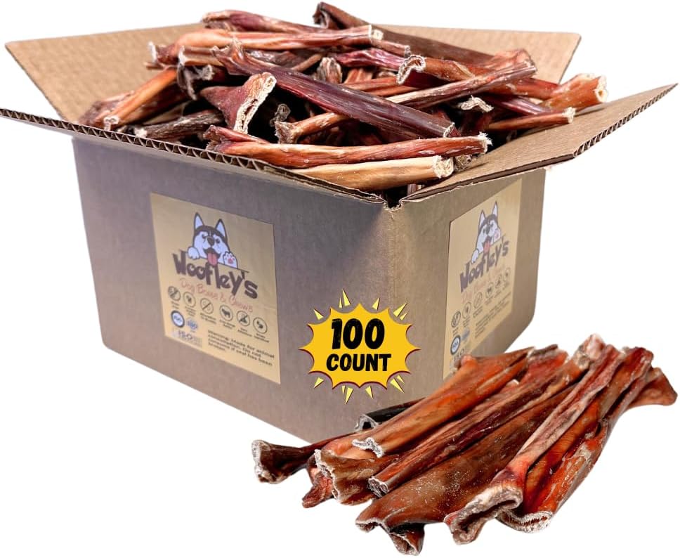 Woofley's Esophagus Stick Dog Chews for Healthy Teeth