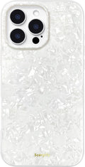 SCORPIFY iPhone 16 Pro Case Compatible with MagSafe - White Pearl
