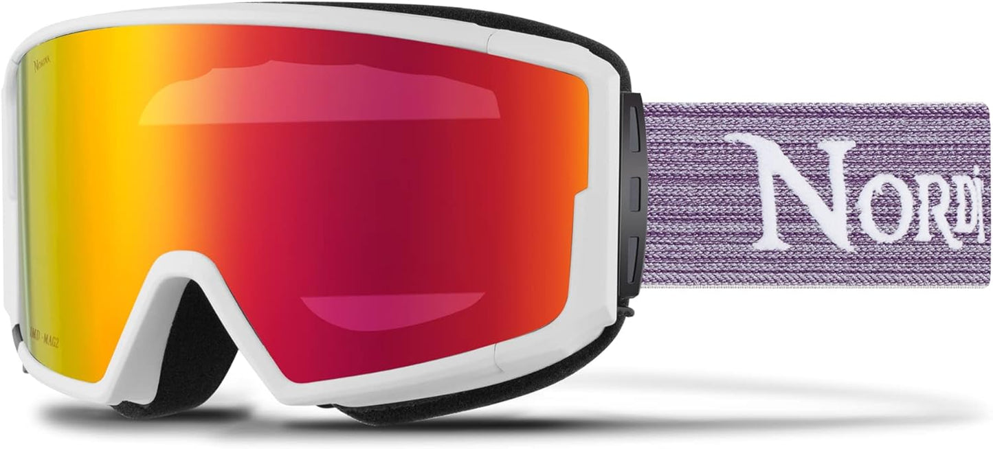 Nordik ODIN Ski Goggles: Versatile Interchangeable Lenses!