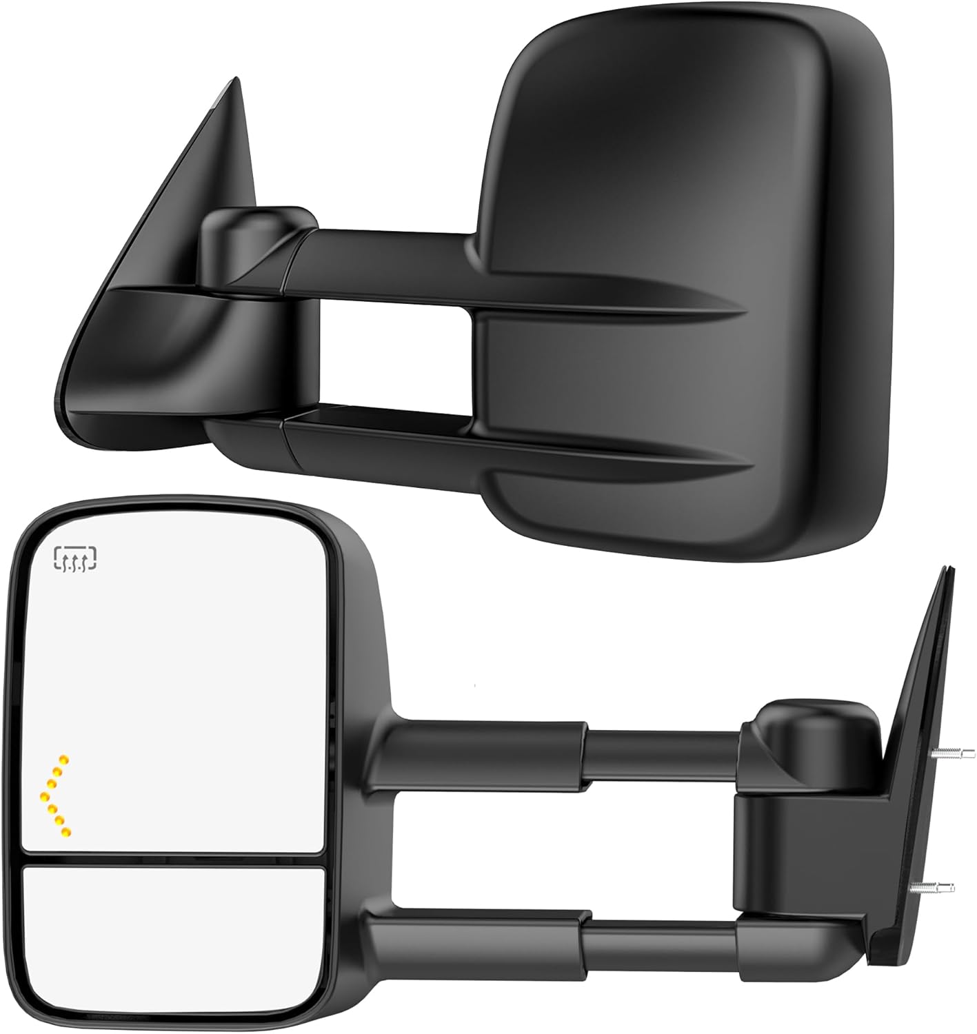 Heated Tow Mirrors for 2007-2013 Chevy Silverado & GMC Sierra