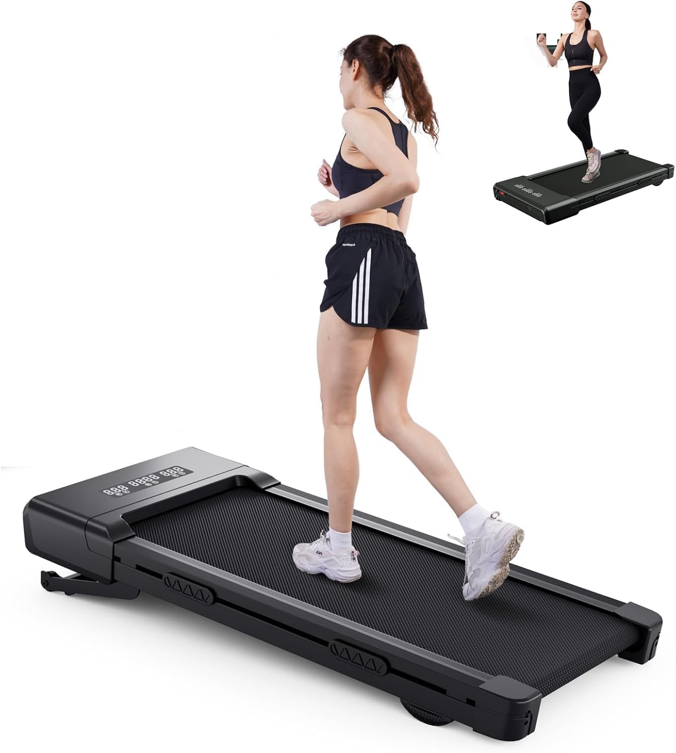 SupeRun Walking Pad Treadmill for Home and Office Use