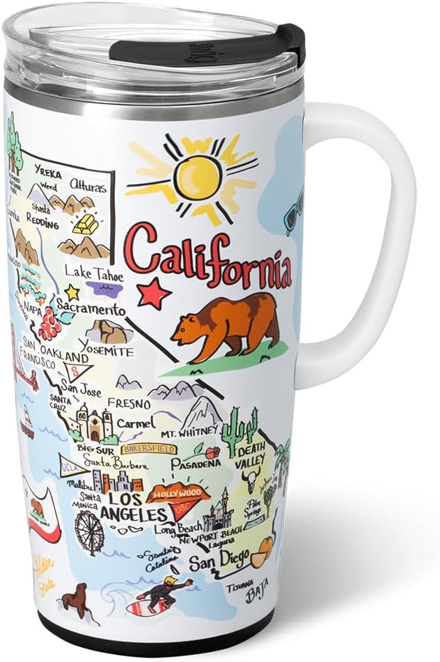 Swig Life 22oz Travel Mug: Insulated Tumbler with Handle
