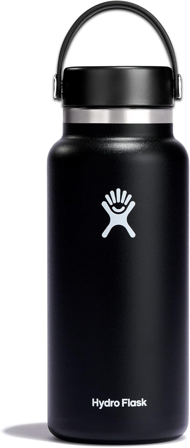 Hydro Flask Wide Mouth 32 Oz Water Bottle - Insulated and Leakproof