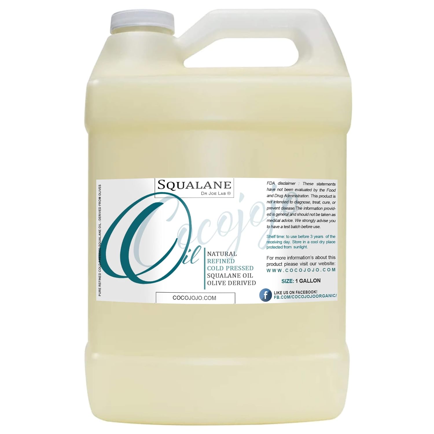 Dr Joe Lab Squalane Oil for Face Skin Hair Body Cosmetics