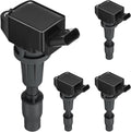 Set of 4 UF764 Ignition Coil Pack Compatible with Hyundai and Kia